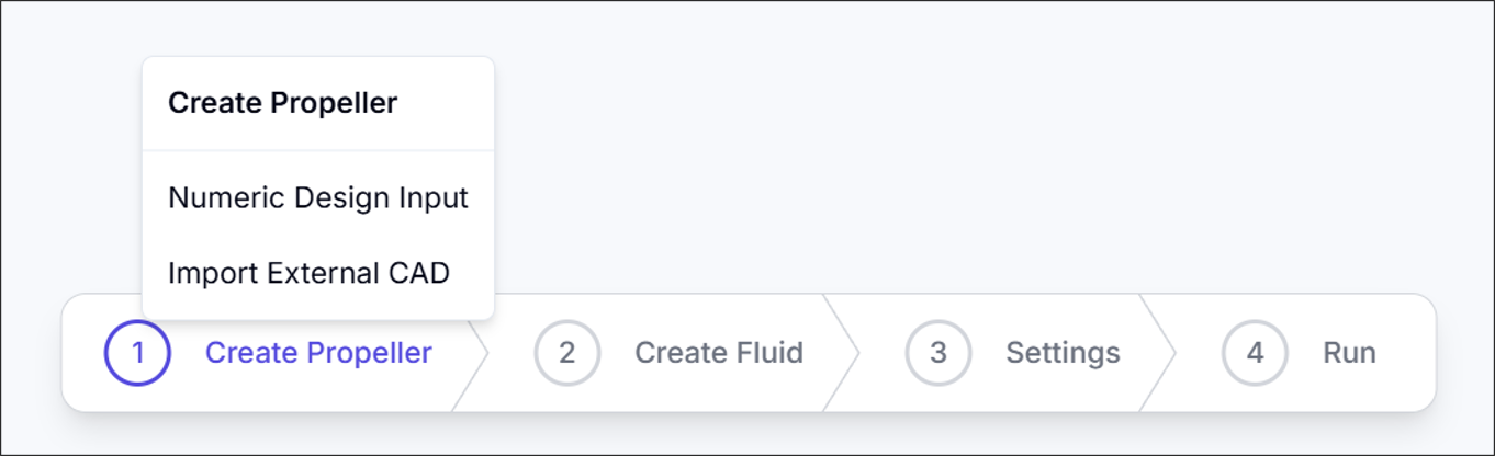 Figure 1. Create Propeller
