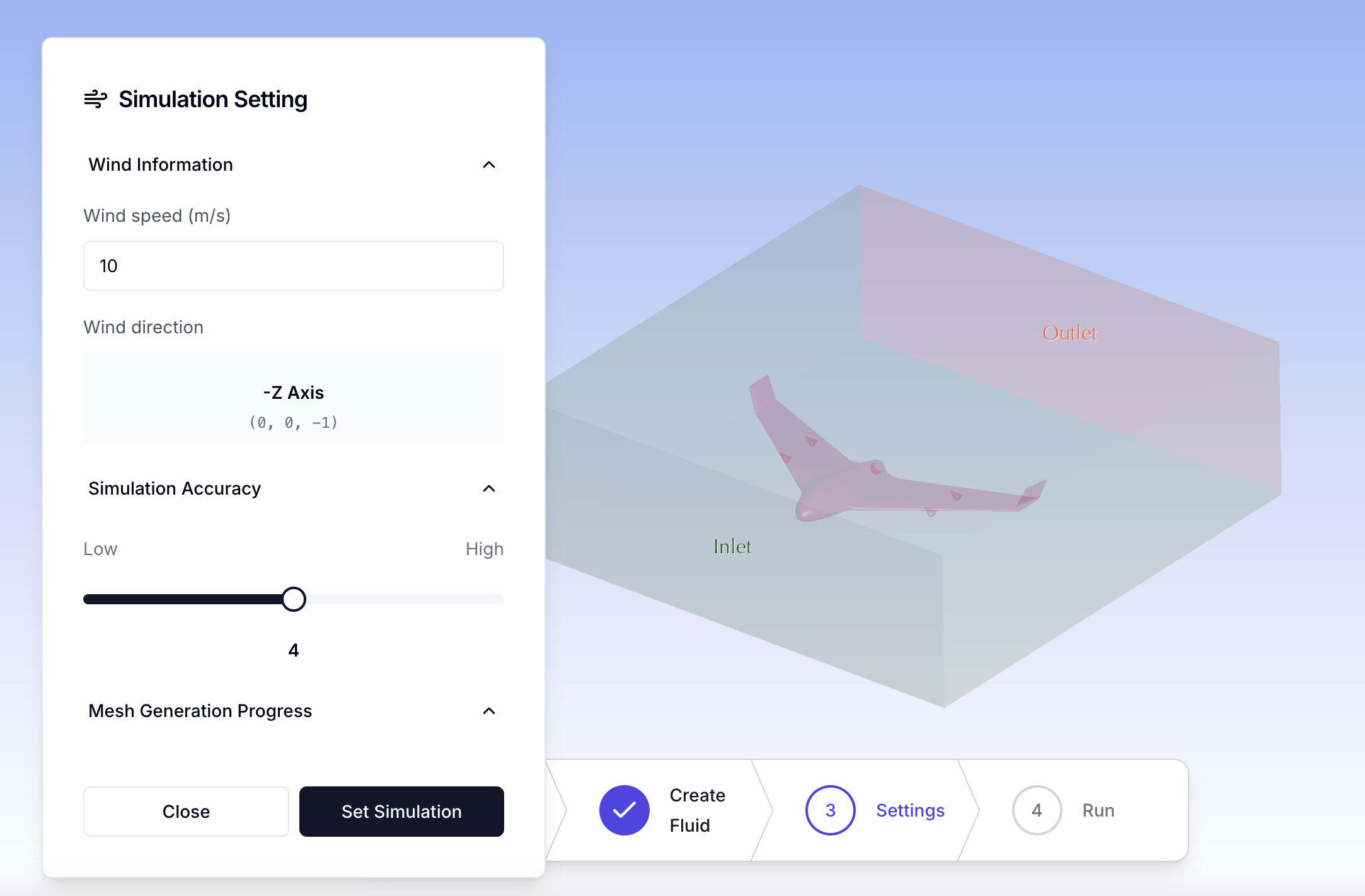 Simulation Settings